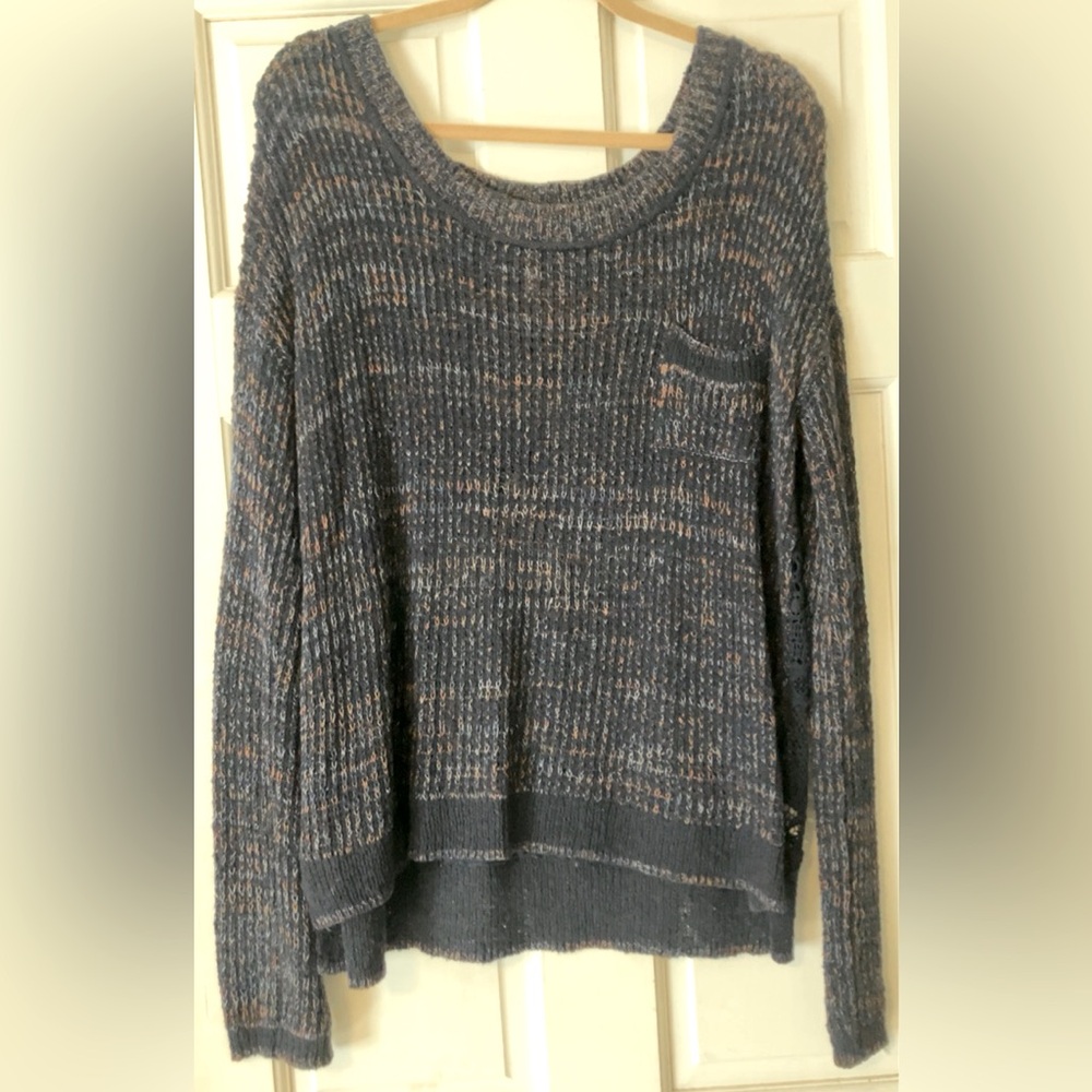 Free People Large Knit Sweater